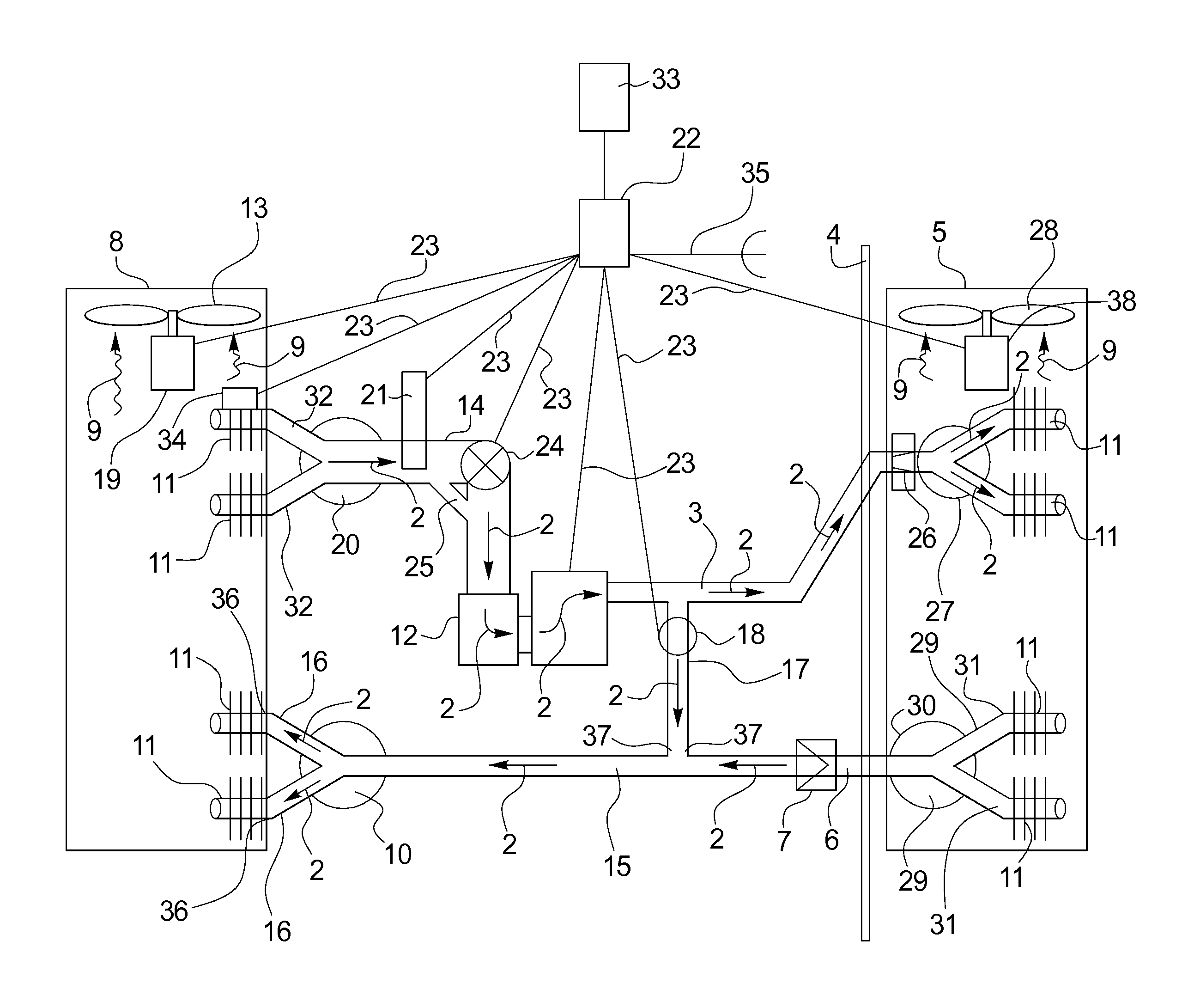 Frequent short-cycle zero peak heat pump defroster