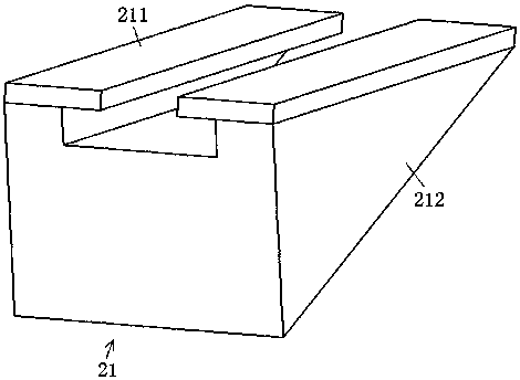 An auxiliary device for injection molding holes