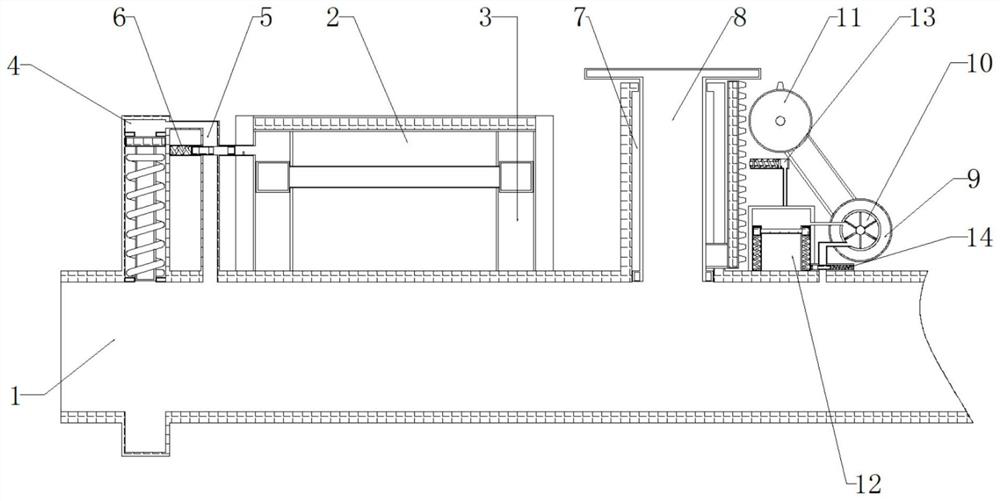 Agricultural mechanical device for rapidly and automatically irrigating plants by utilizing osmotic pressure