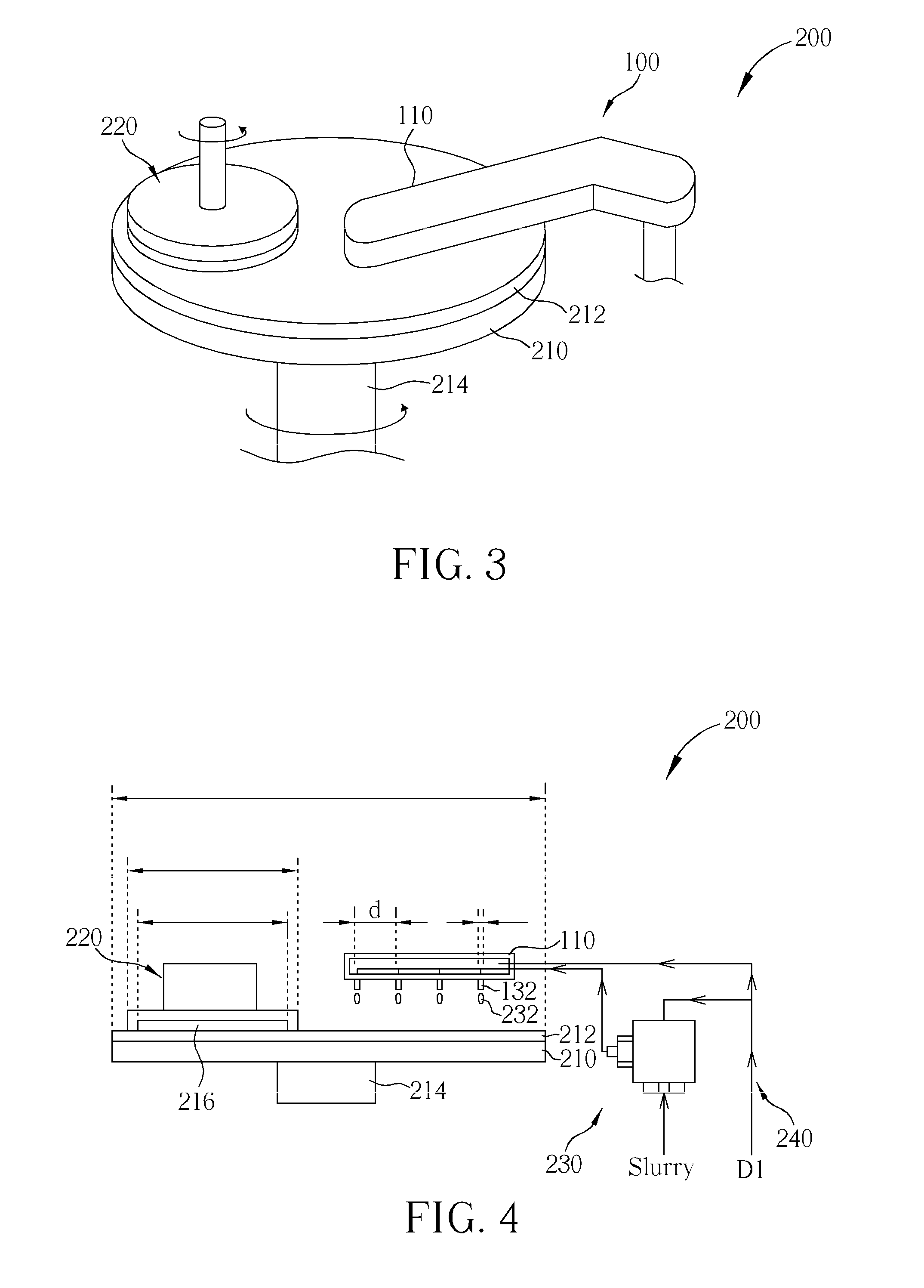 Dispenser for chemical-mechanical polishing (CMP) apparatus, cmp apparatus having the dispenser, and cmp process using the cmp apparatus