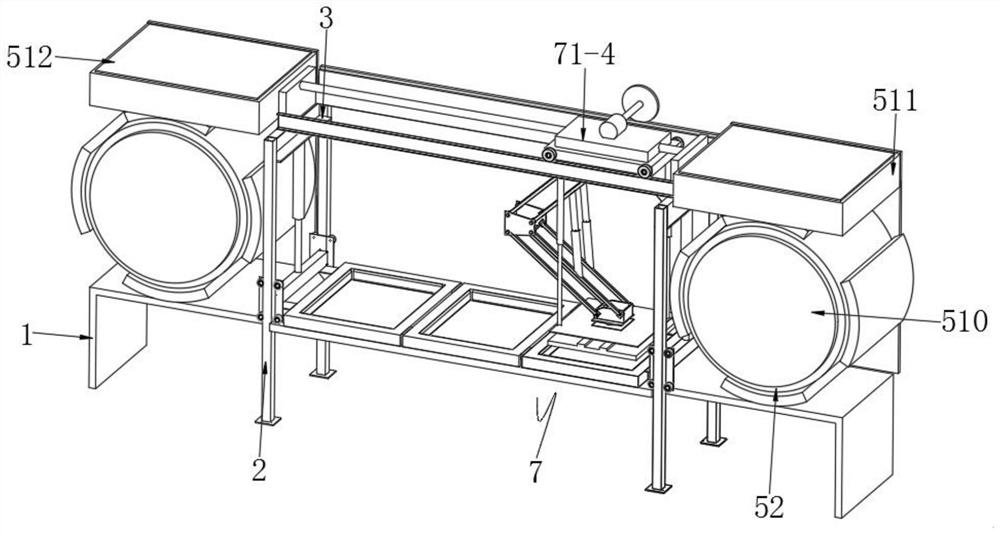 A molding process for processing sanitary napkin materials