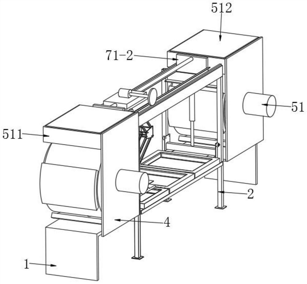 A molding process for processing sanitary napkin materials