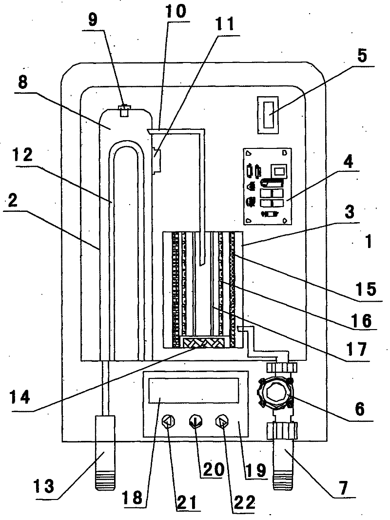 Health water heater with water purification function