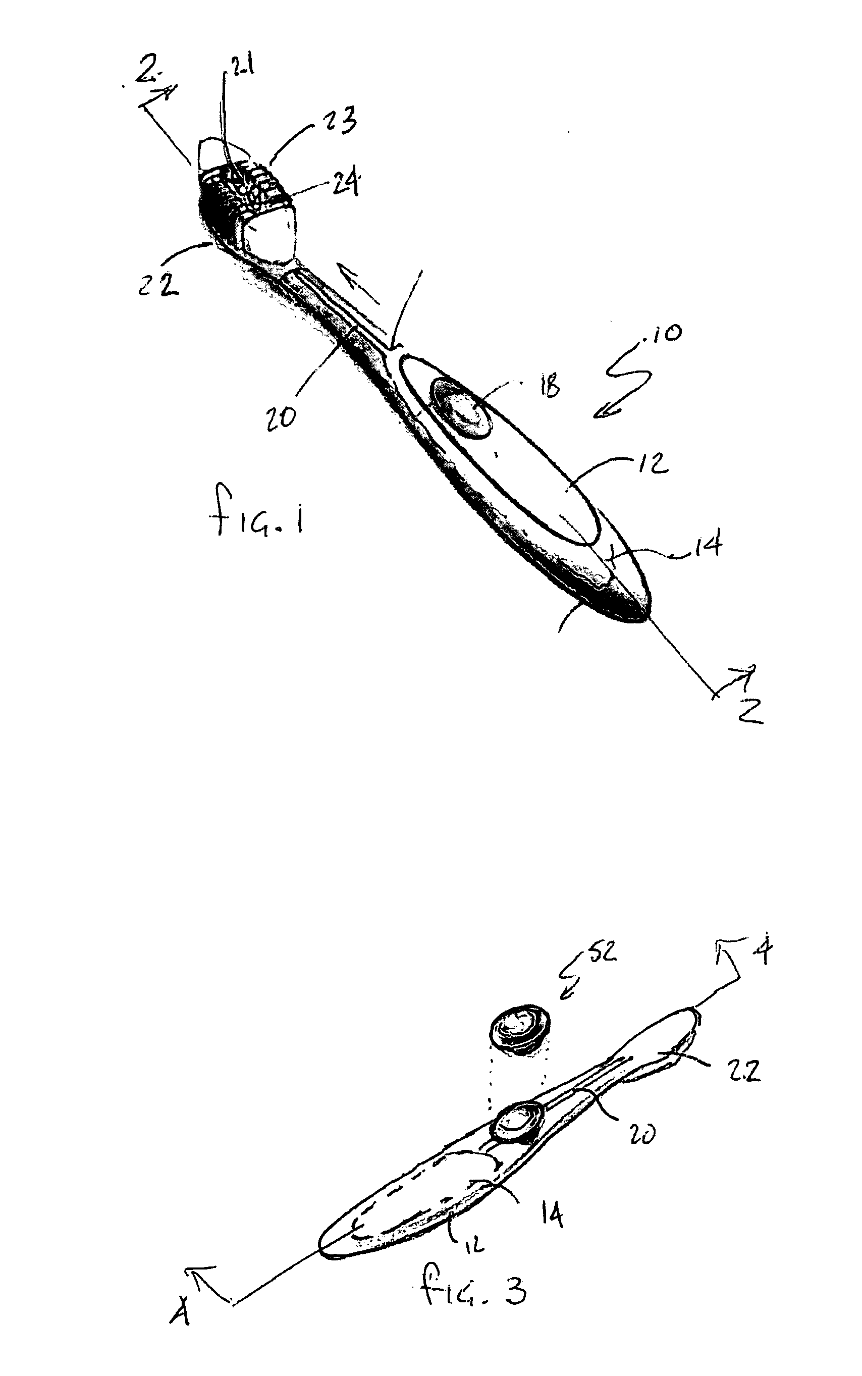 Toothbrush with integrated toothpaste delivery