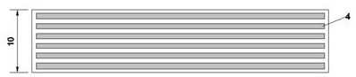 Wing box microgroove heat pipe heat collecting plate, composed shutter flat-plate solar heat collector and application