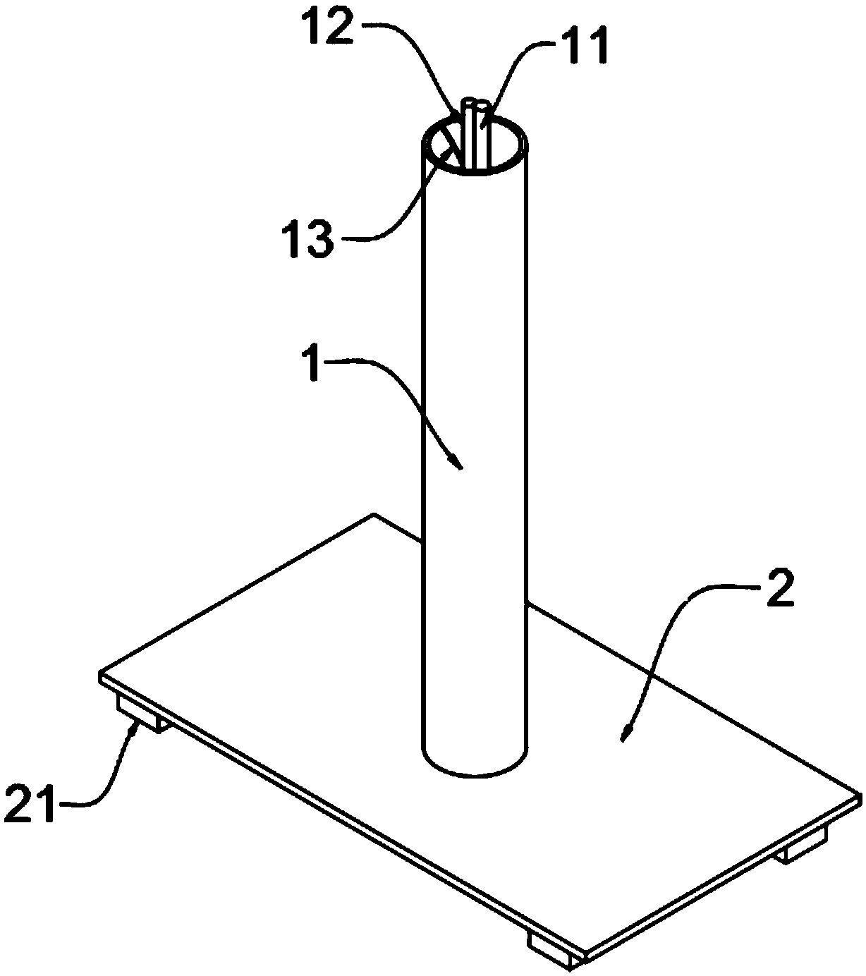 Novel practical anchor rod pile