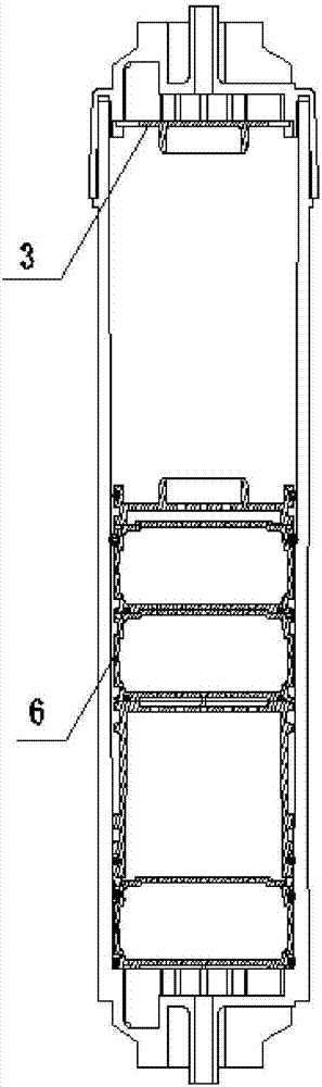 Monomer synthesis deserted domestic ultrafiltration rich-hydrogen water purification rod