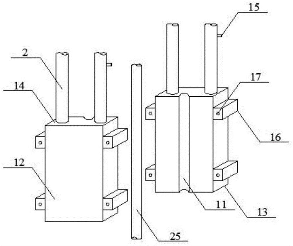 A thermosiphon hot water system for recovery of exhaust energy from household air conditioners