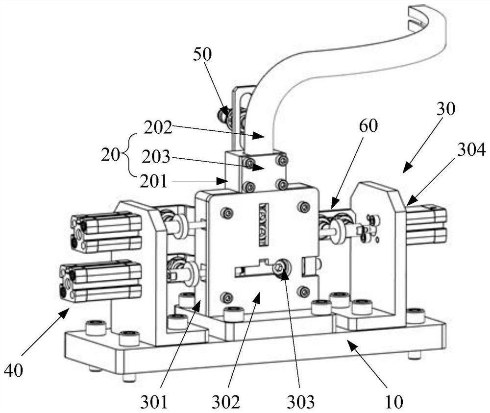 Engine cylinder block oil plug distributing mechanism