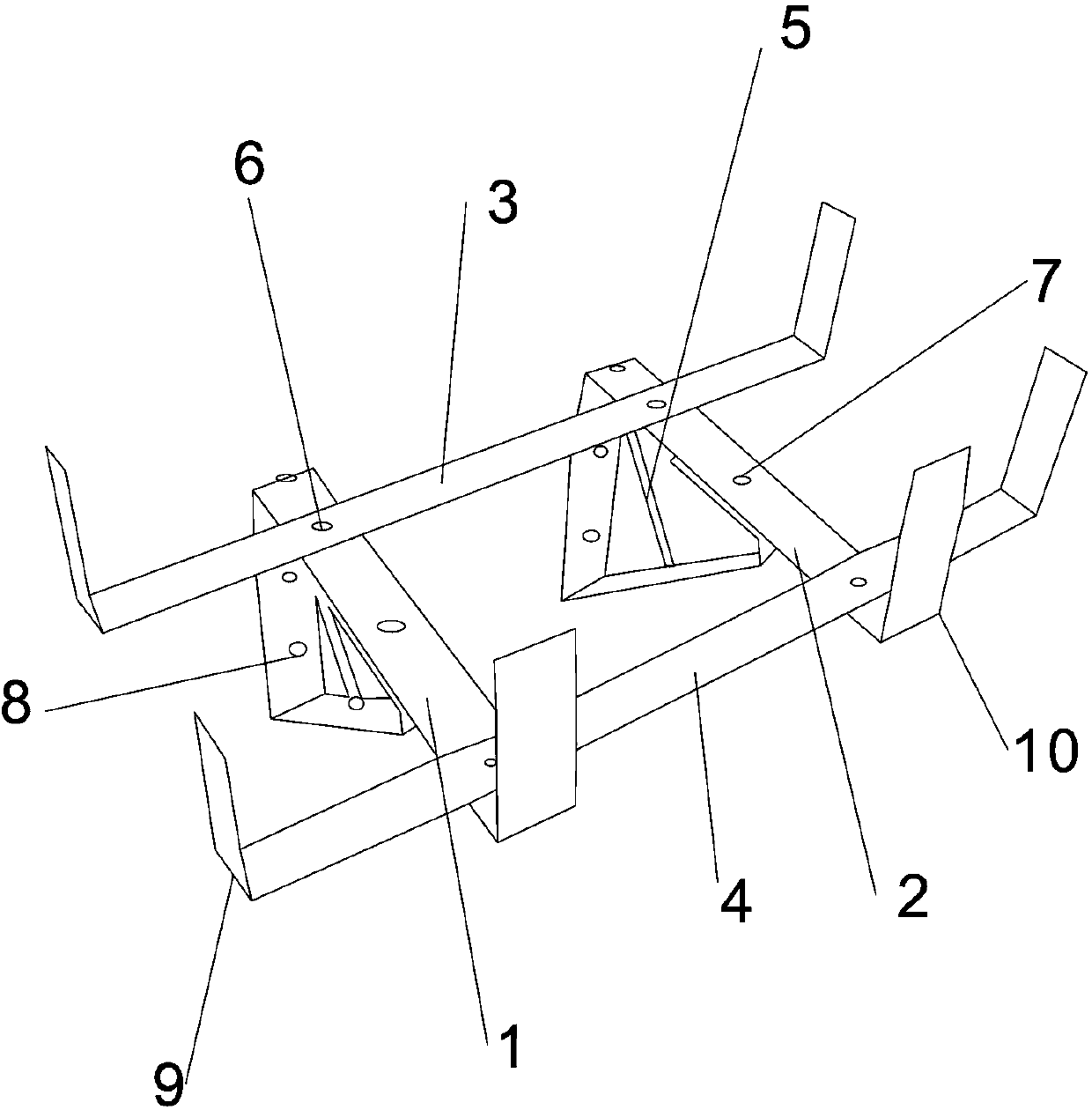 Wall installation bracket for wide and heavy water purifier