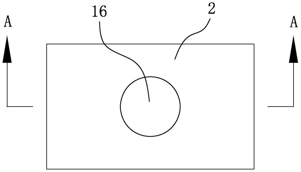 Structure-reinforced automobile rubber damping block