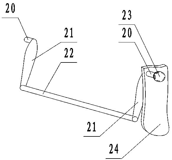 Automatic cleaning machine for long handkerchiefs