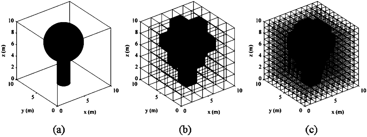 Plant canopy three-dimensional radiation transmission analog method based on Lidar data