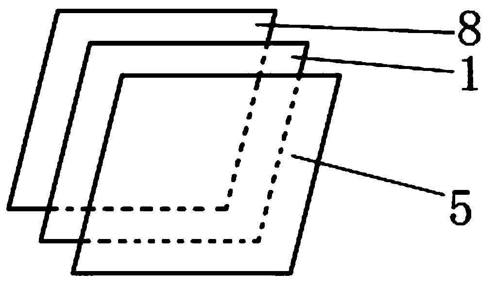 A heat dissipation structure and VR glasses using it