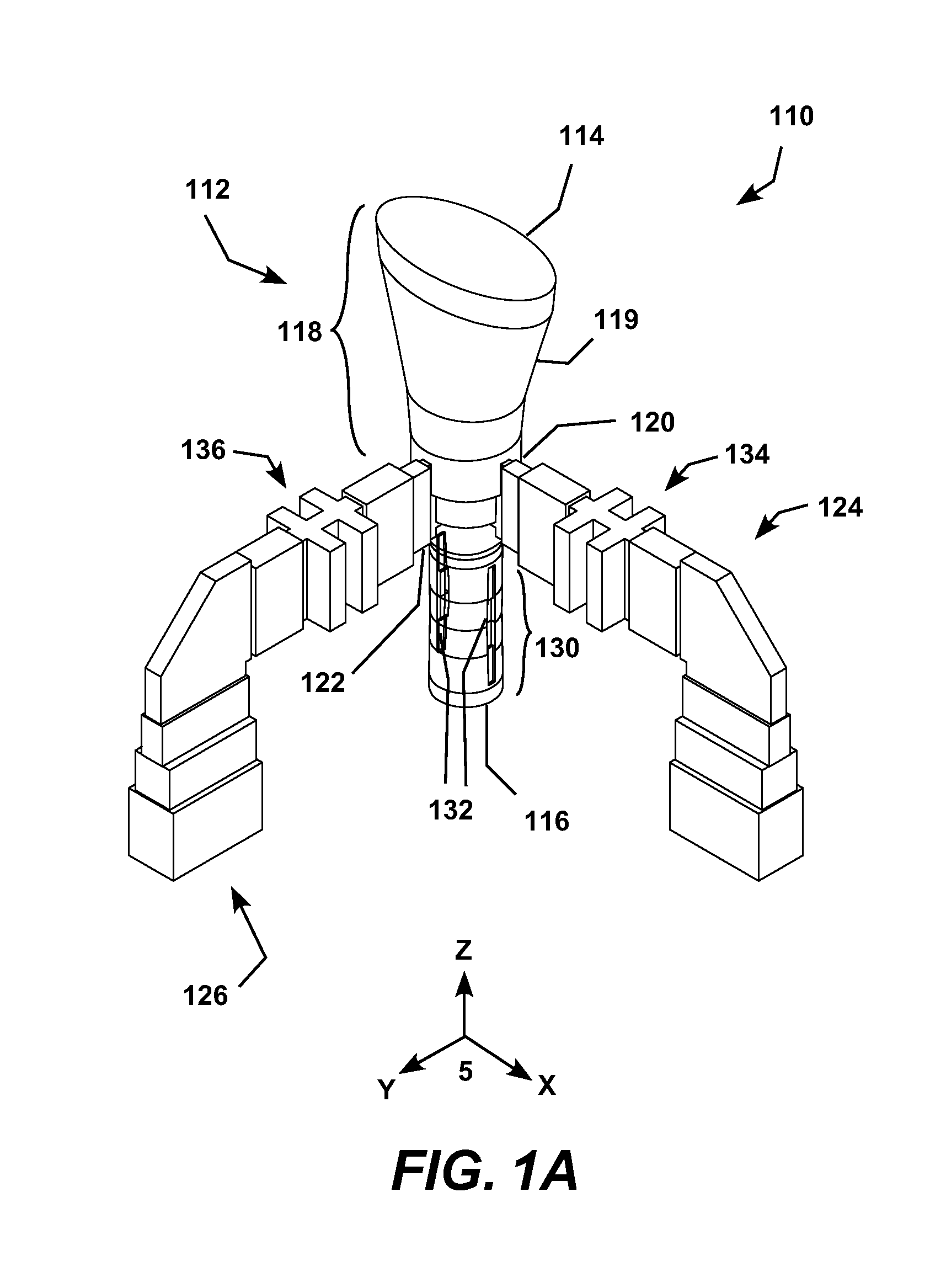 Multi-band antenna for simultaneously communicating linear polarity and circular polarity signals