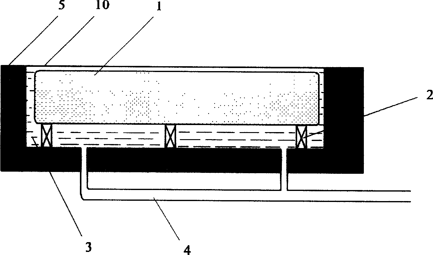 Method for desalting bitter through ice making by using natural cold source