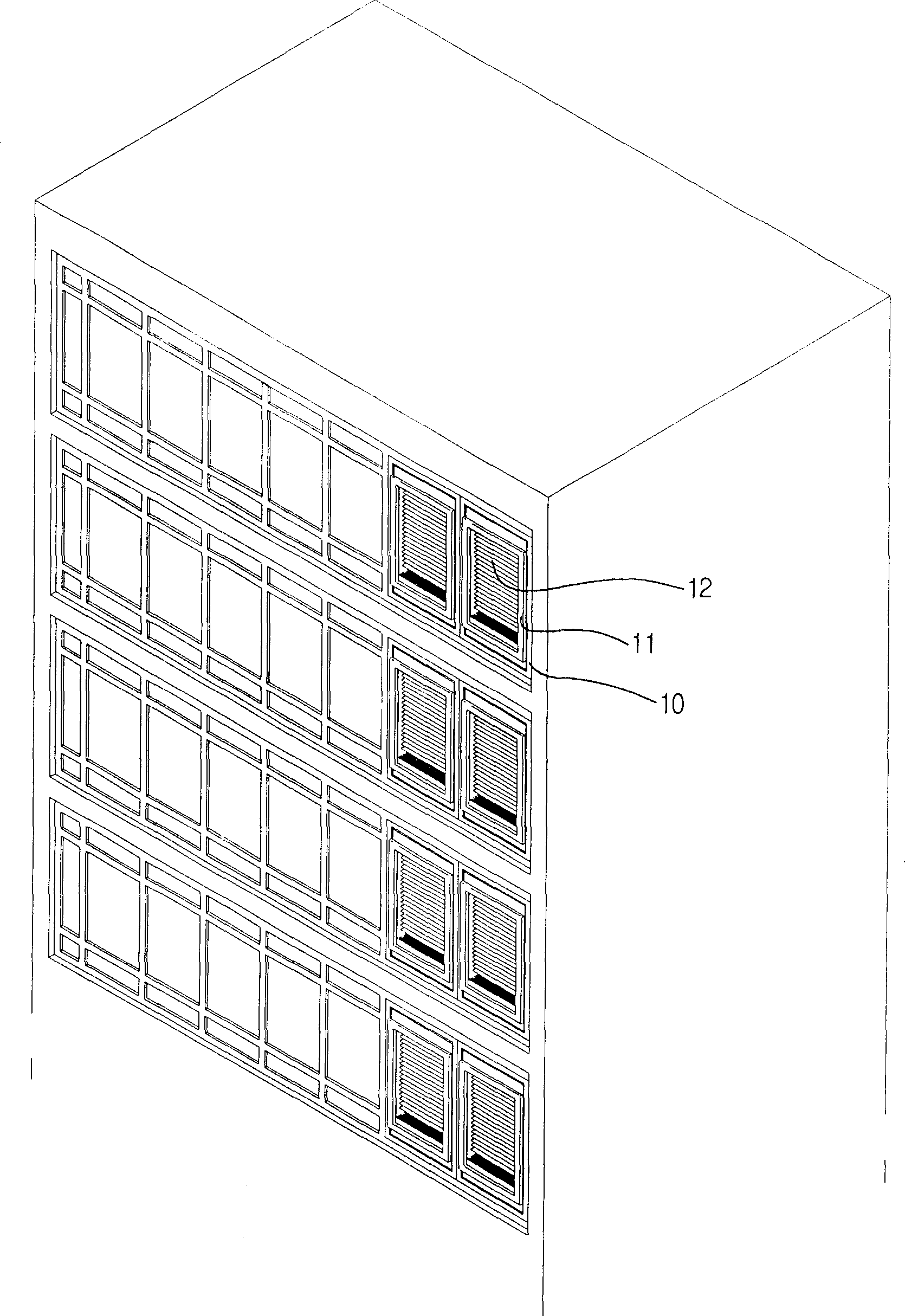 Window air conditioning device