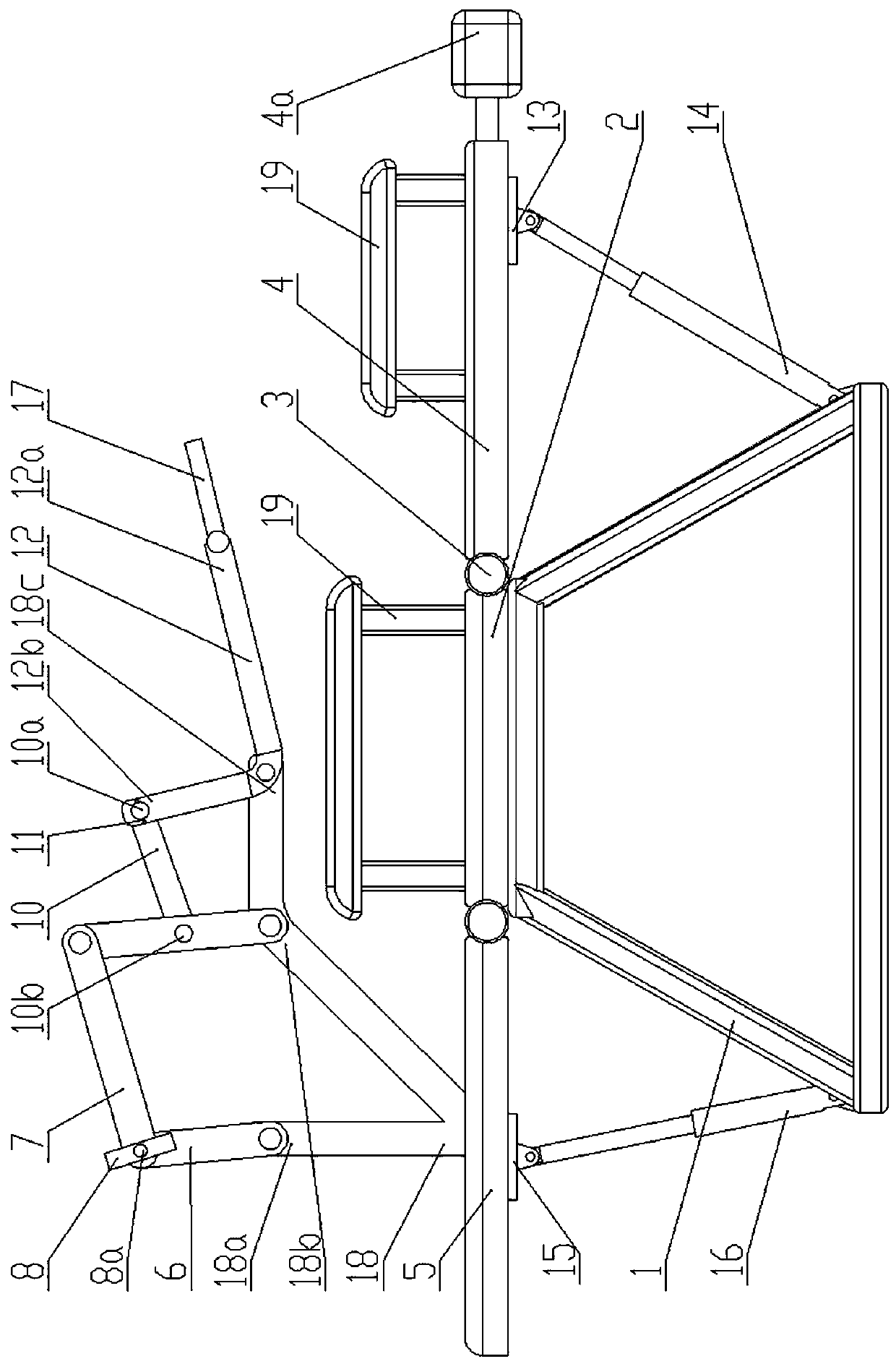 Stroke rehabilitation linkage exercise device