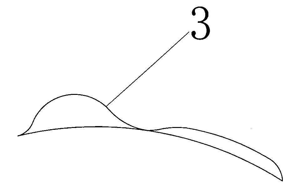 High-trafficability simulated sand crossing wheel face structure