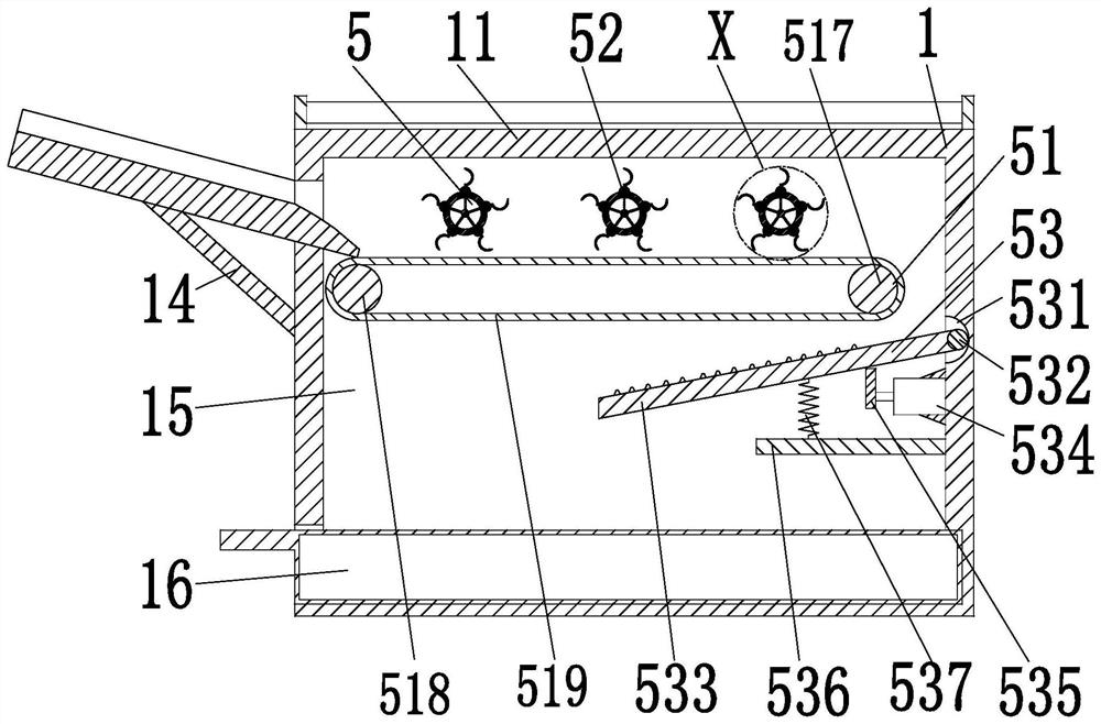 Solid waste drying treatment system and treatment process