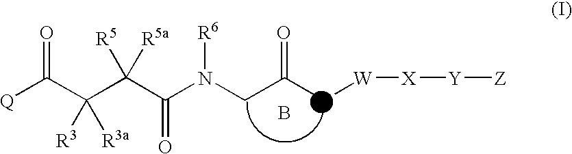 Lactams substituted by cyclic succinates as inhibitors of A-β protein production