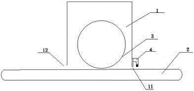 Collar pressing machine with counting function