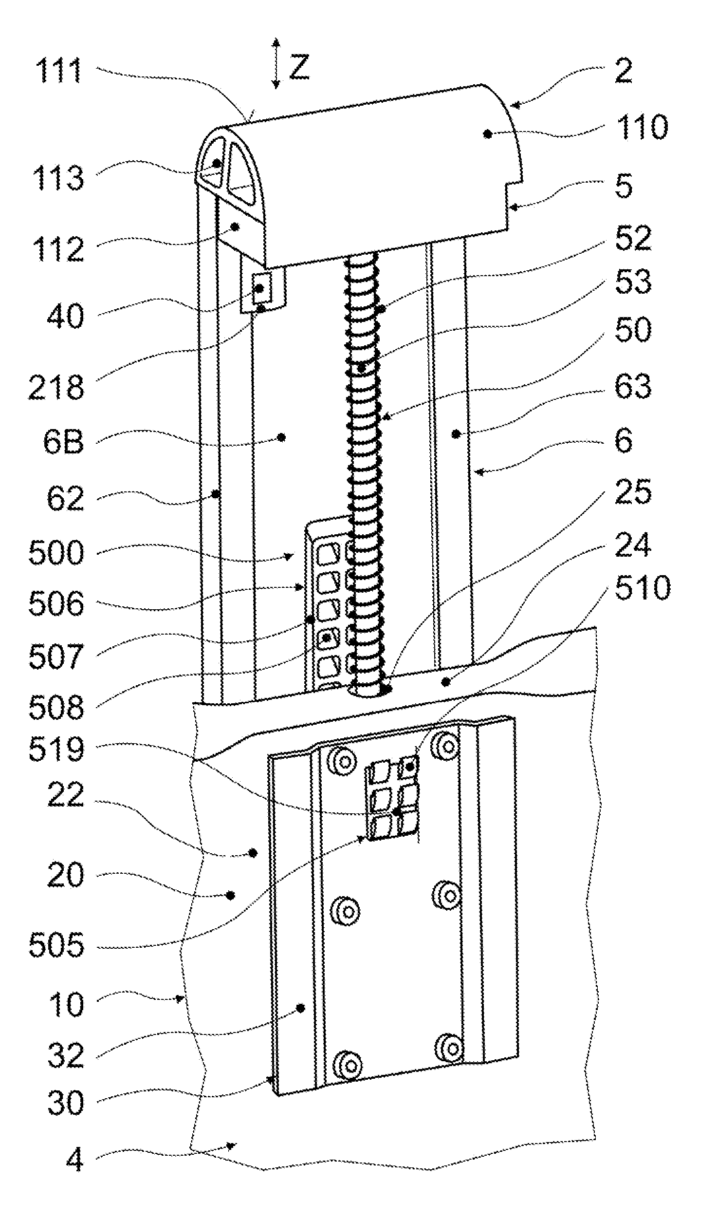 Vehicle with a Rollover-Protection System