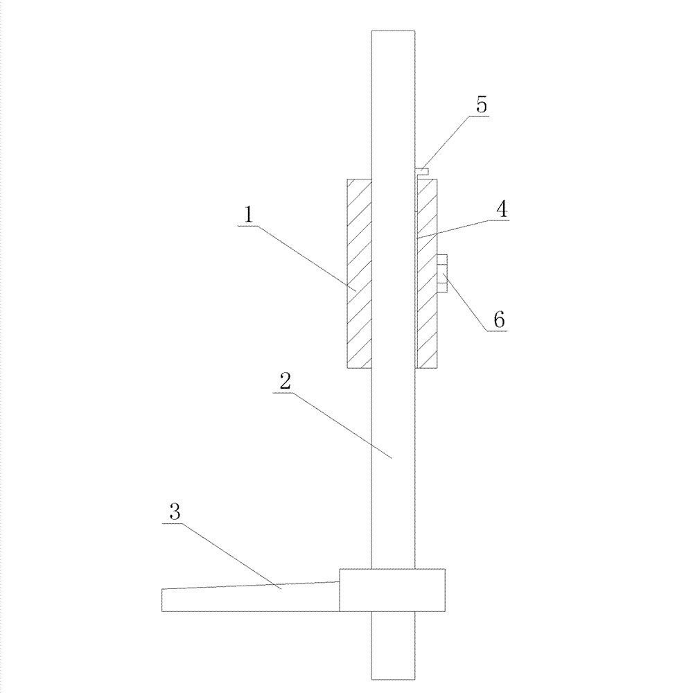 Plunger rod type steel ladle lifting mechanism