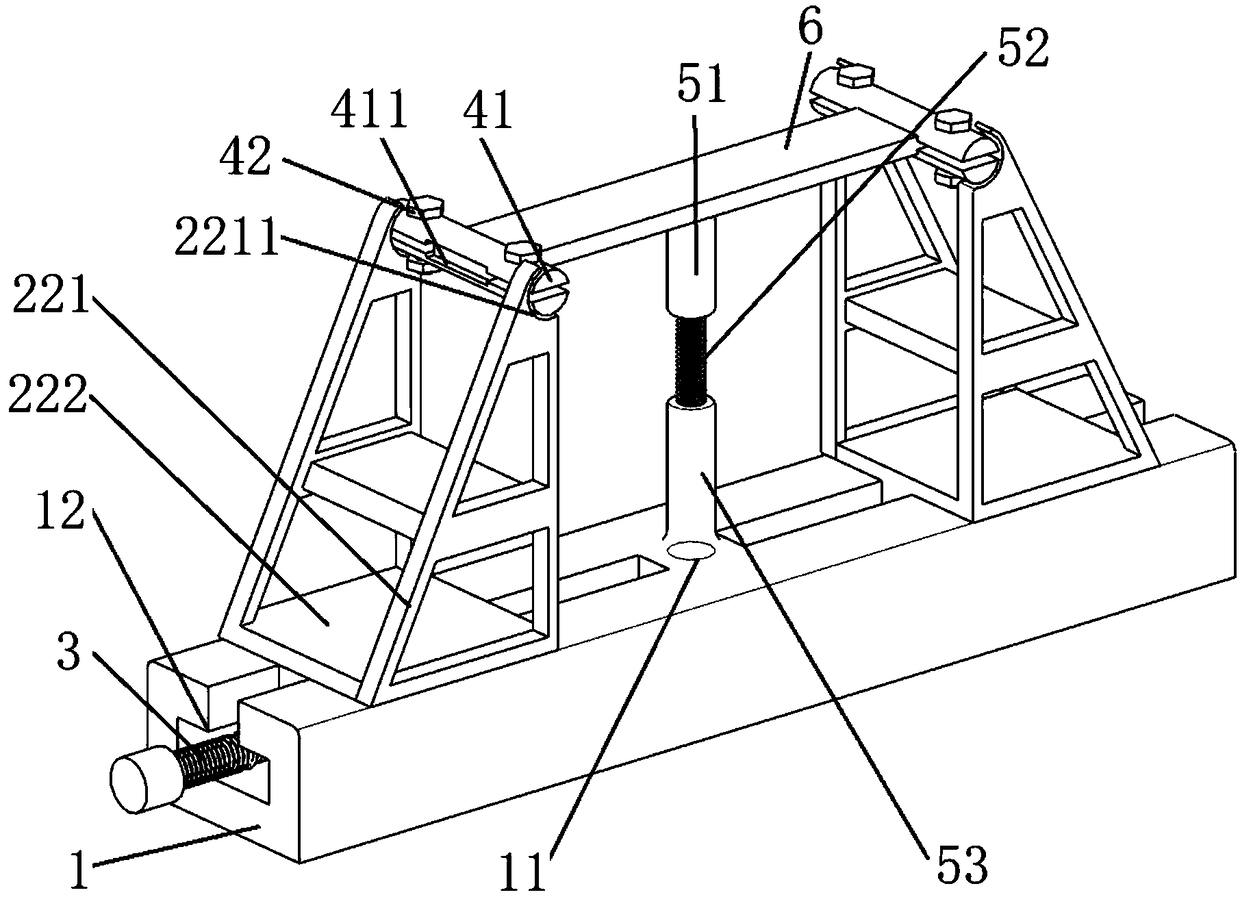 Bending and anti-cracking performance testing device and testing method