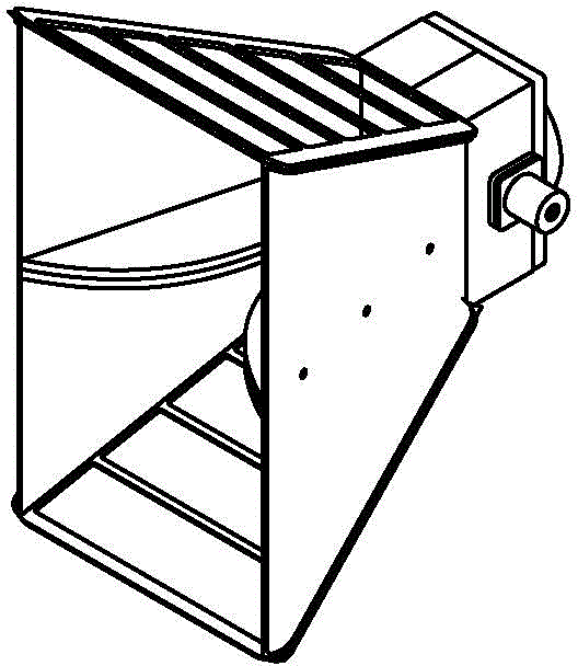 Universal antenna flange plate and antenna switching device having the same