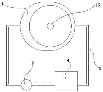 Detection apparatus and detection method for migration of phosphate plasticizer from shell fabric to skin