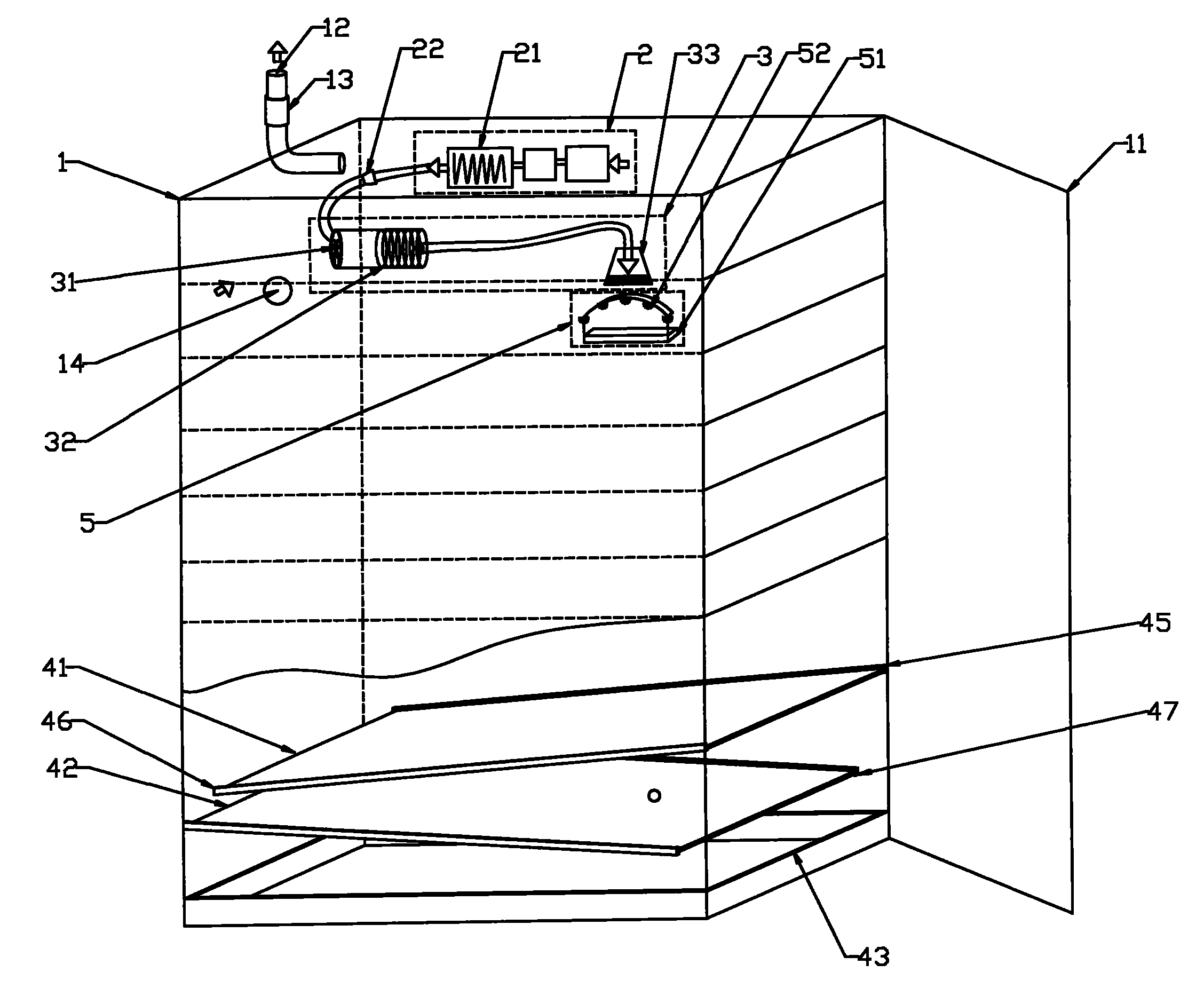 Method and device for preserving plants