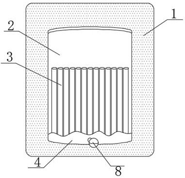 Food packaging bag oil locking structure