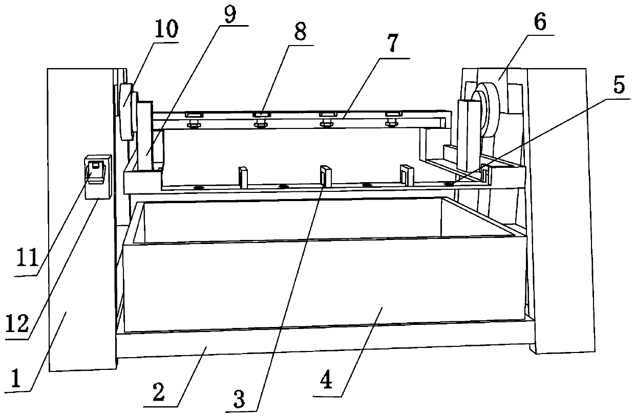 Storage battery electrolyte replacement platform