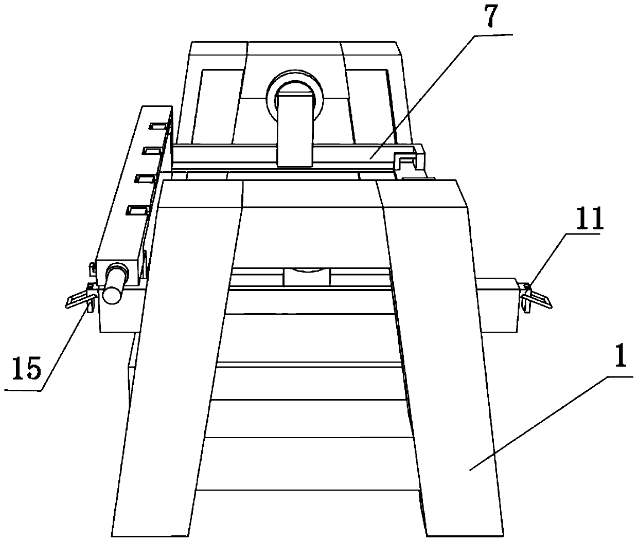 Storage battery electrolyte replacement platform