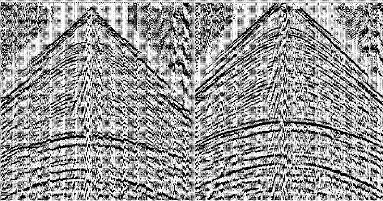 Merging processing method of 2D seismic data of complex surfaces