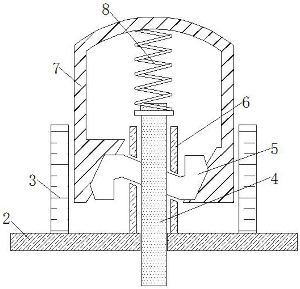 A packaging device for finished pharmaceutical products based on gravity buffering