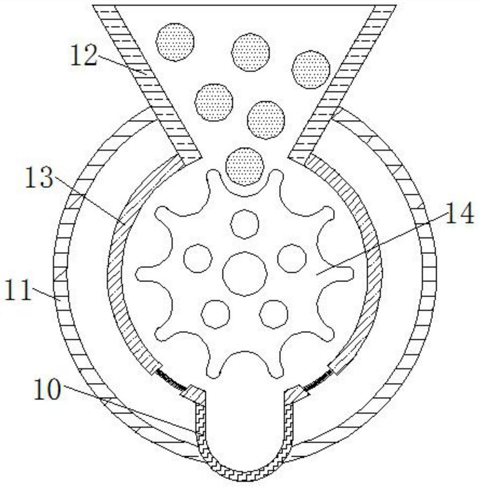 A packaging device for finished pharmaceutical products based on gravity buffering