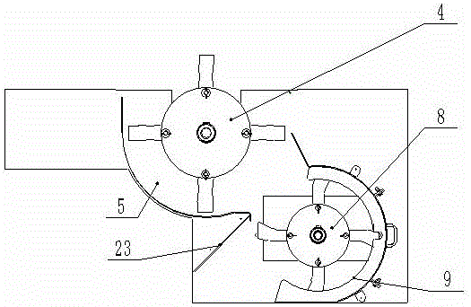 Large vertical straw pulverizer