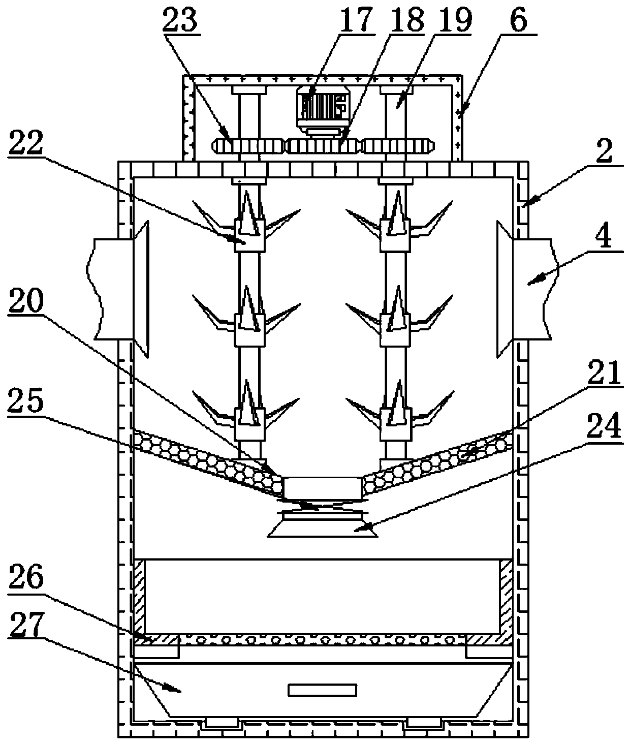 Marine garbage recovery device