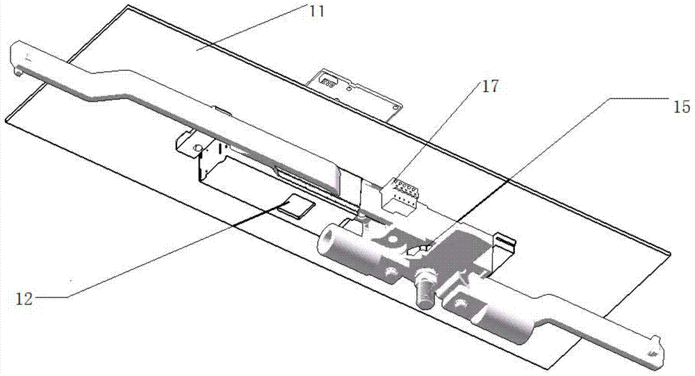 Intelligent door lock control system and method based on mobile communication technology