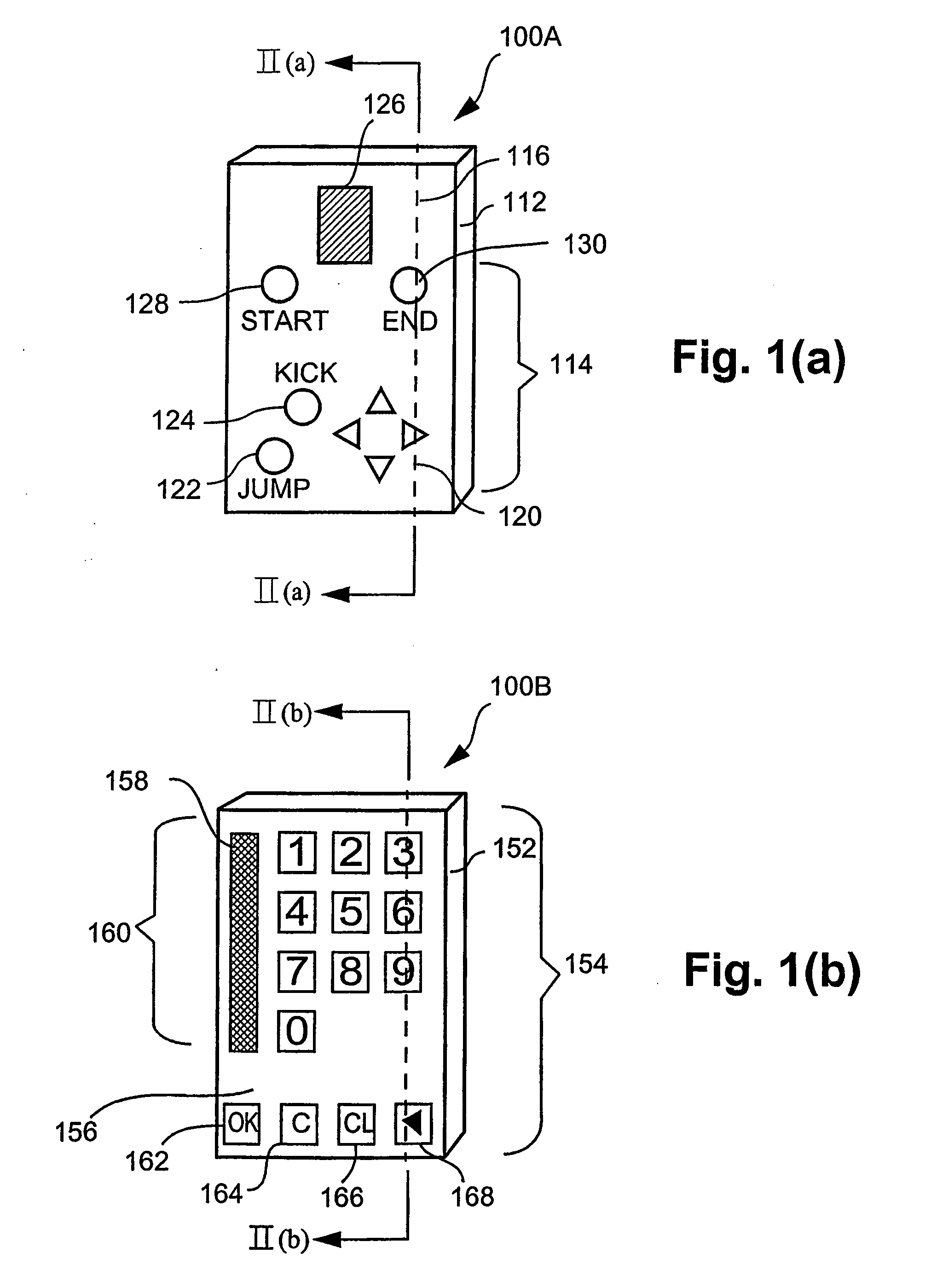 Microprocessor card defining a custom user interface