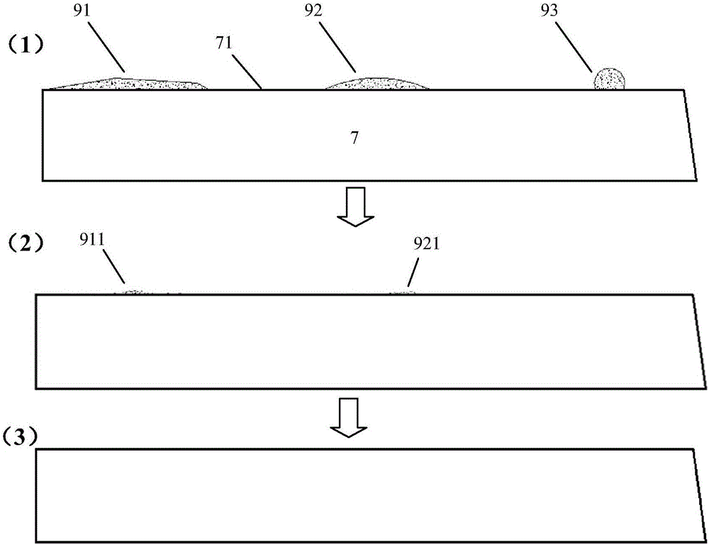 Laser precise cleaning device and method of part