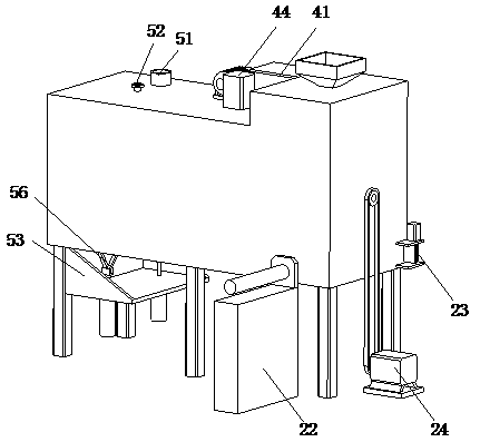 Sewage treatment equipment for heavy metal ions