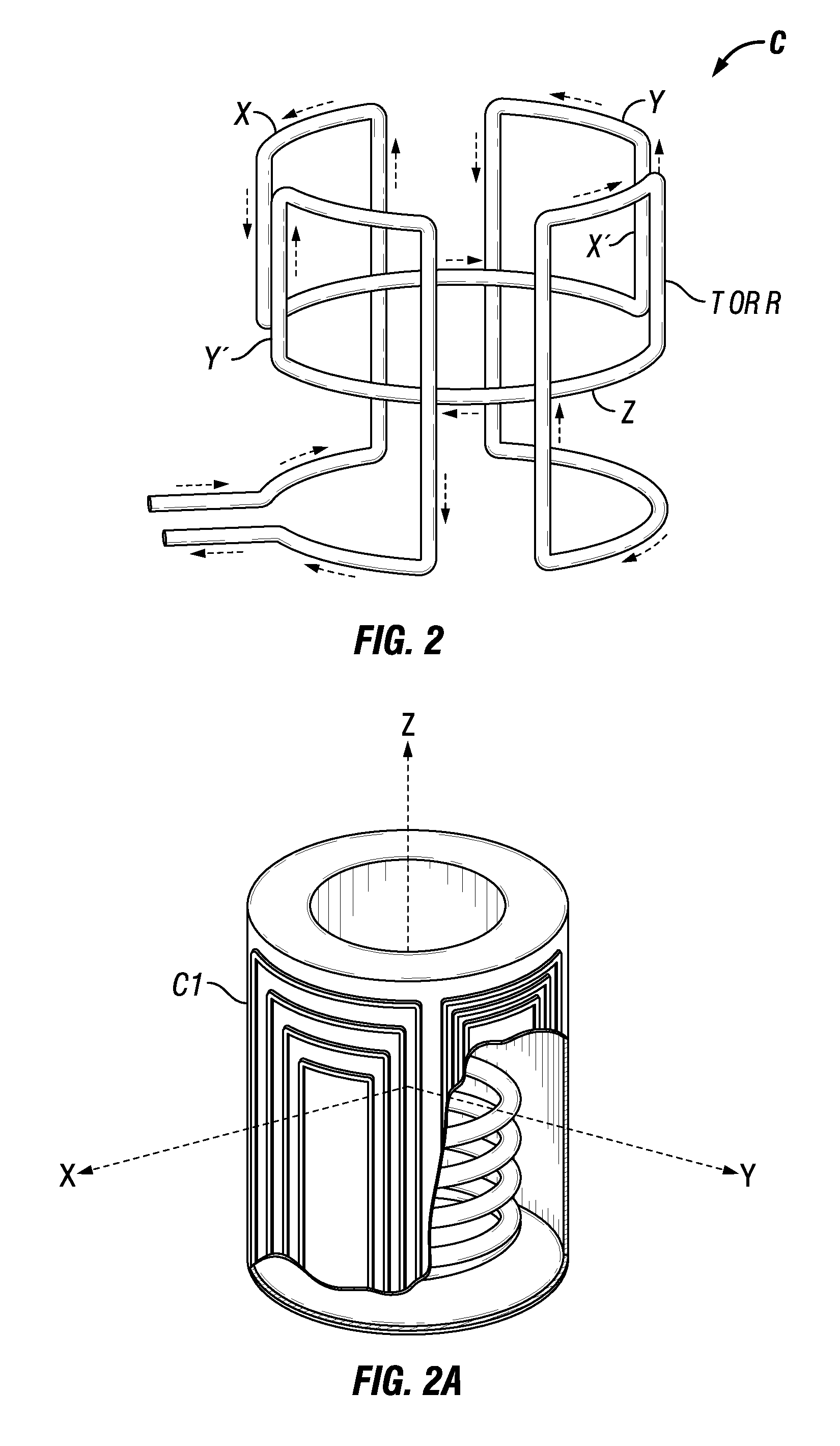 Combinations of axial and saddle coils to create the equivalent of tilted coils for directional resistivity measurements