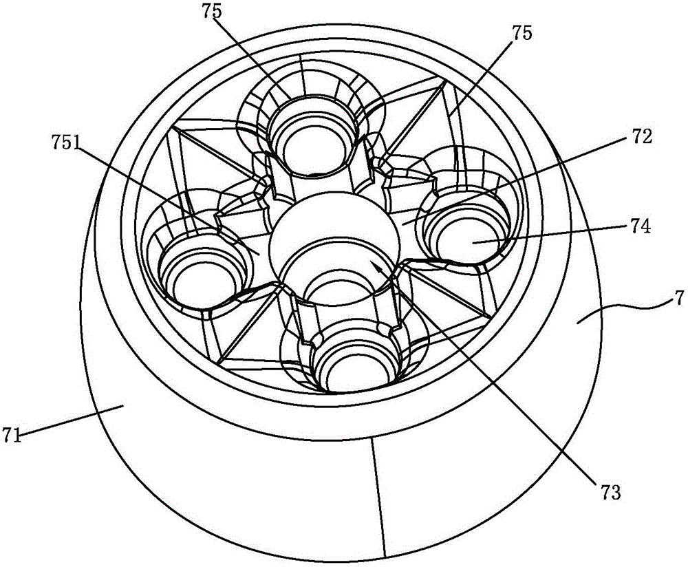 Clutch assembly of food processer