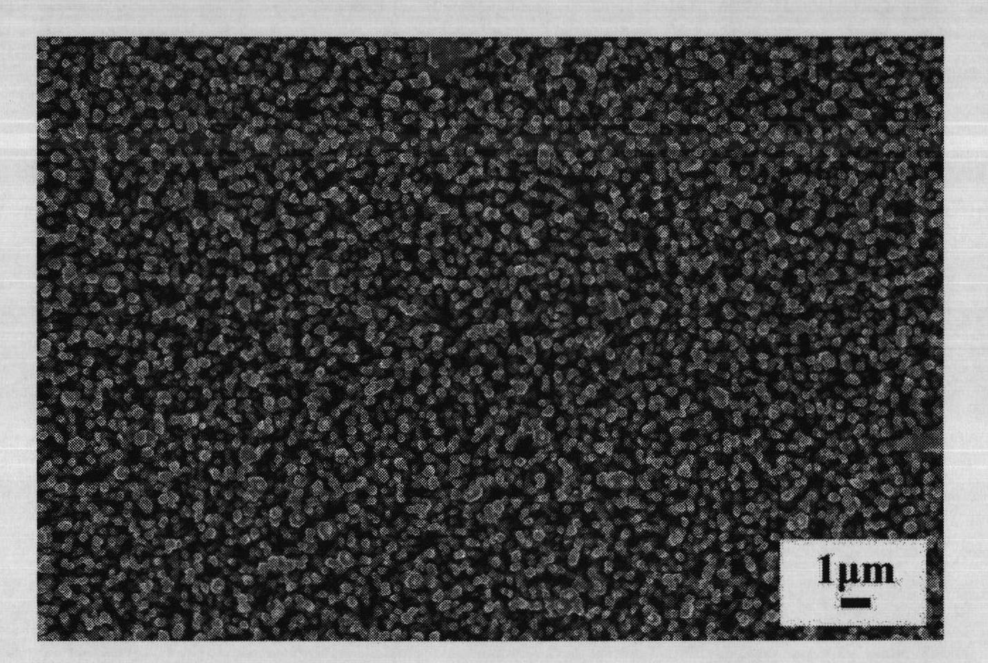 Preparation method for SiO2-ZnO nano-bar array composite electrode