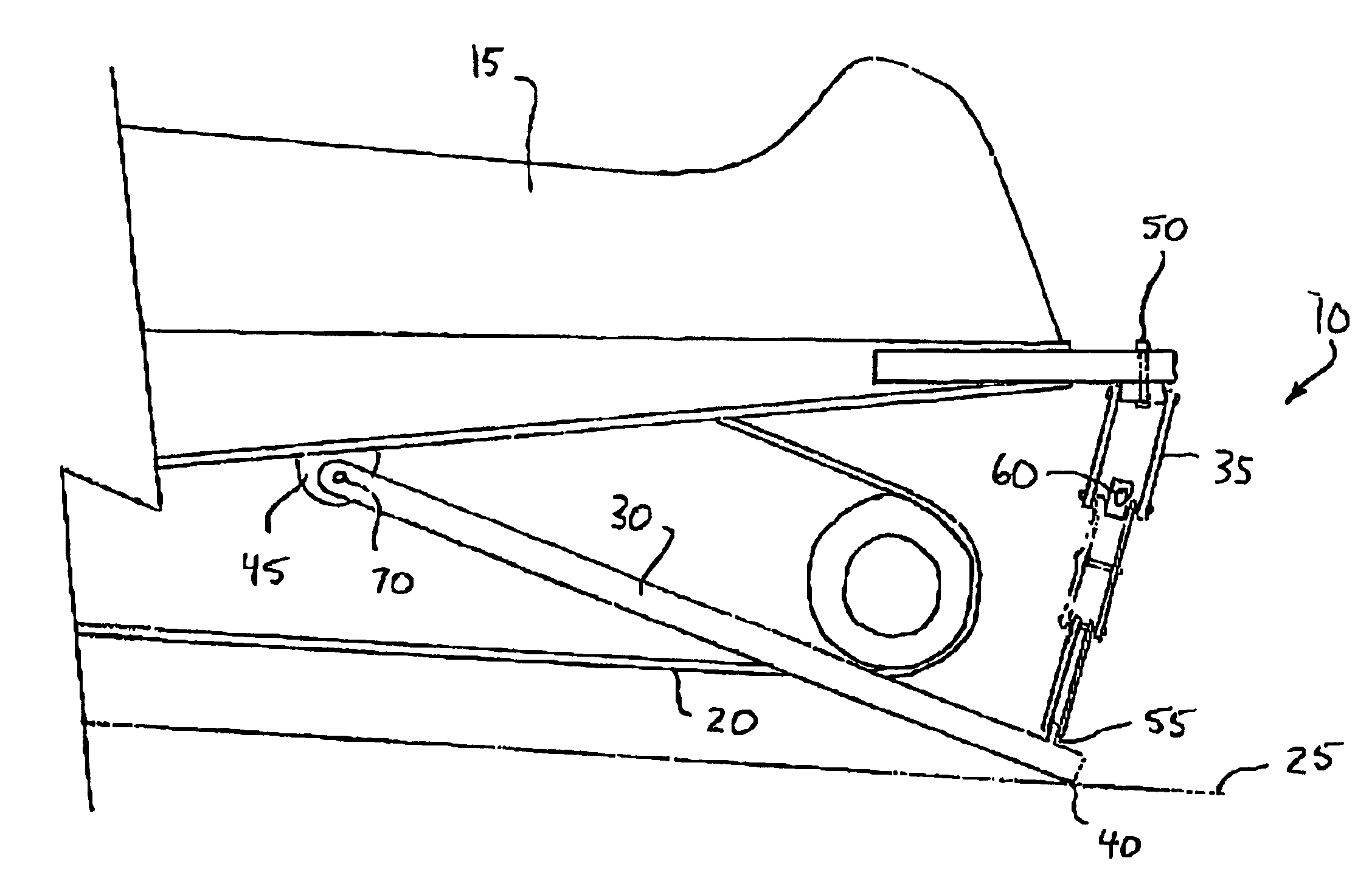 Snowmobile elevation mechanism