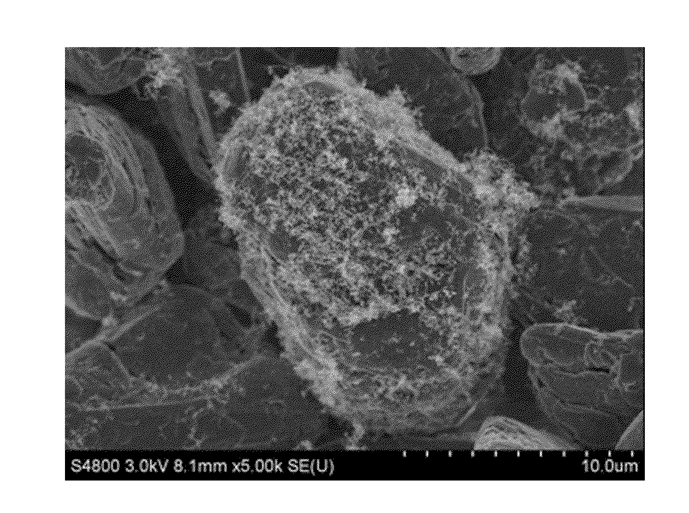 Lithium ion battery graphite negative electrode material and preparation method thereof