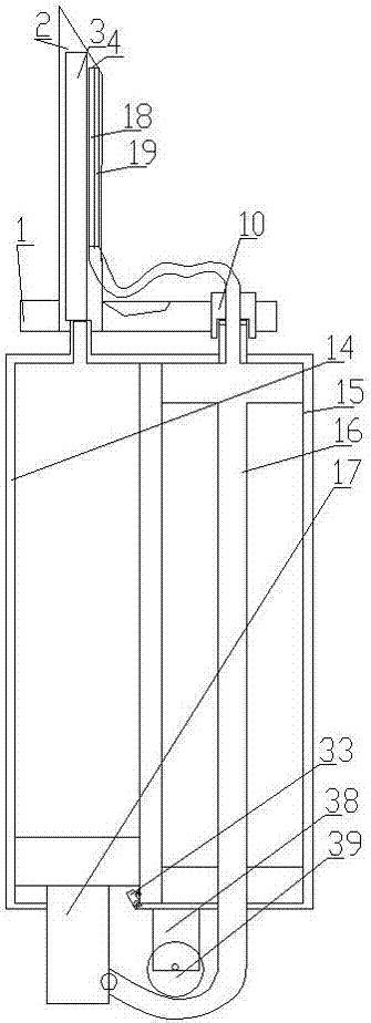 Puncture device for thoracic surgery department